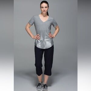 Lululemon Step Lively Crop Naval Blue 4